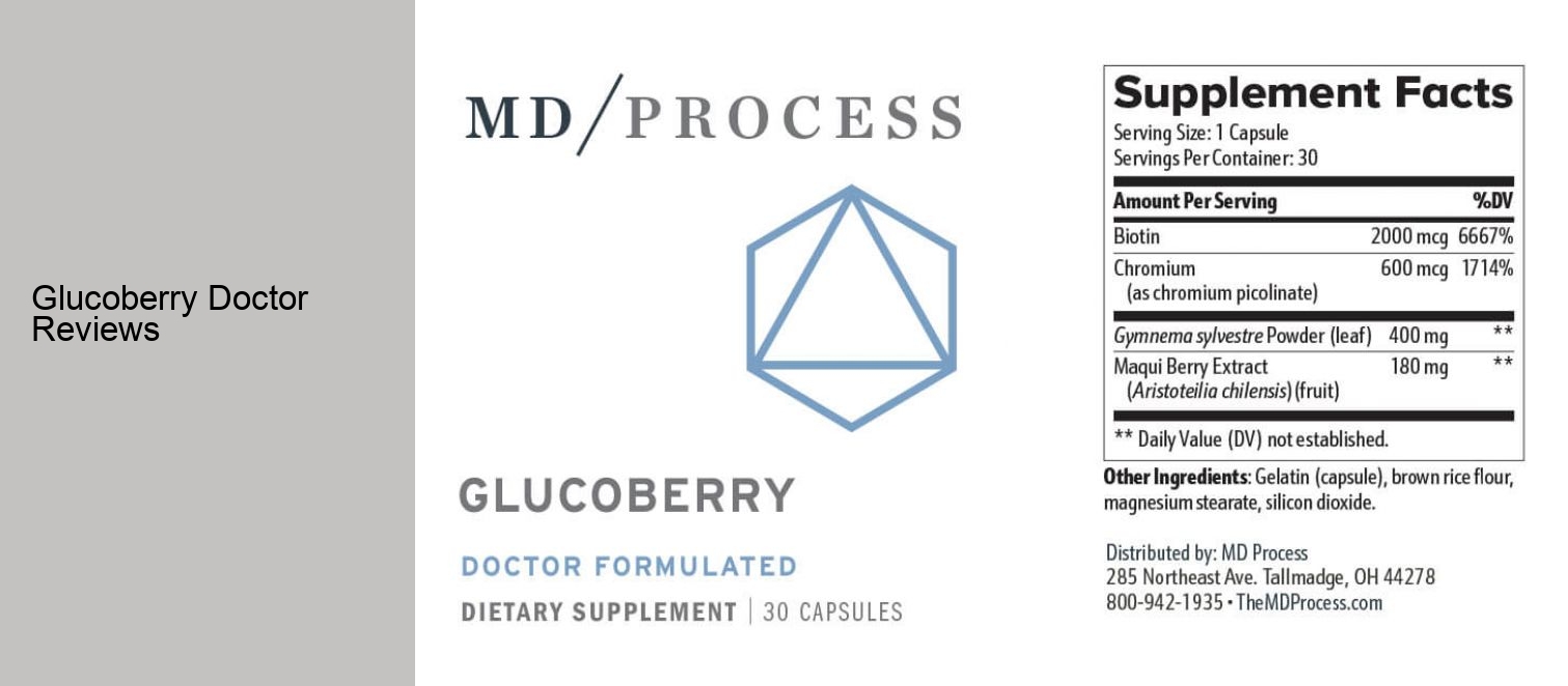 Glucoberry Doctor Reviews